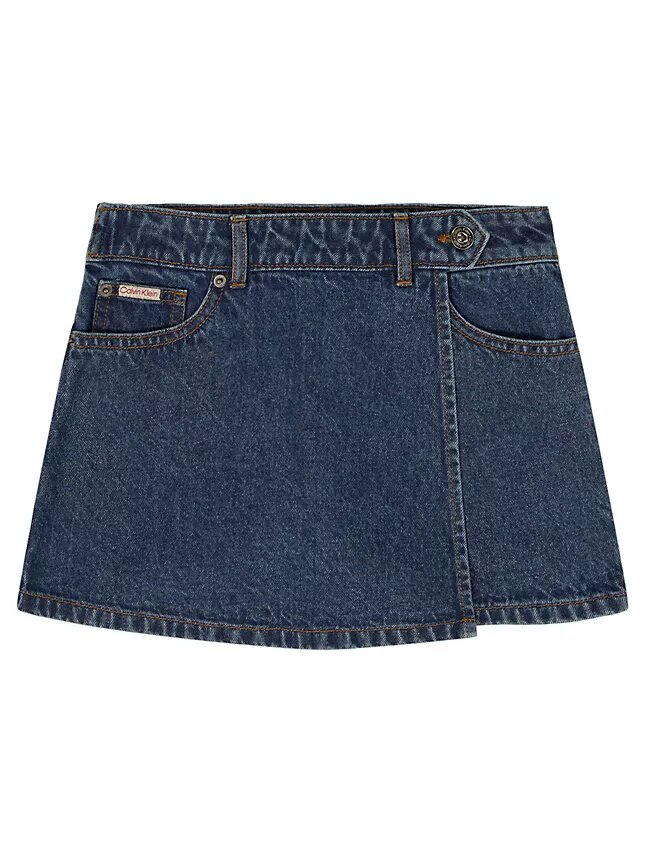 Jeansminiskort för flickor Jeansminiskort för flickor
