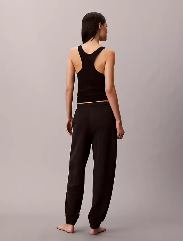 Joggingbyxor i bomullsfrotté Joggingbyxor i bomullsfrotté