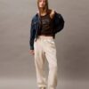 Joggingbyxor i fleece med Monogram