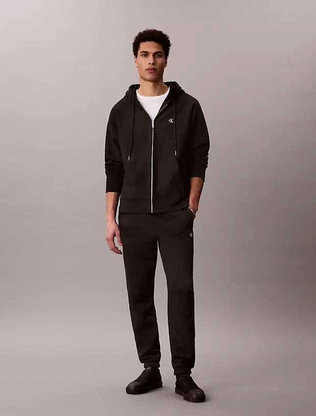 Joggingbyxor i fleece med Monogram Joggingbyxor i fleece med Monogram
