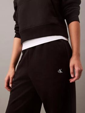 Joggingbyxor i fleece med Monogram Joggingbyxor i fleece med Monogram