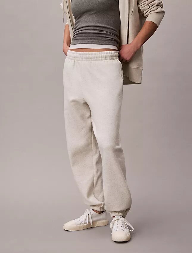 Joggingbyxor i fleece med Monogram Joggingbyxor i fleece med Monogram