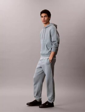 Joggingbyxor i fleece med Monogram Joggingbyxor i fleece med Monogram