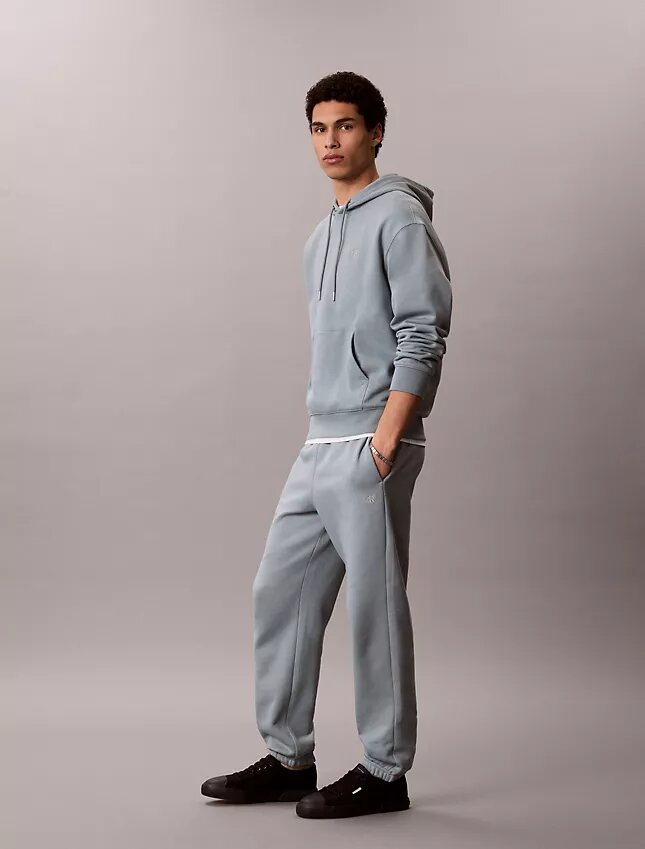 Joggingbyxor i fleece med Monogram Joggingbyxor i fleece med Monogram