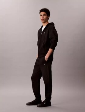 Joggingbyxor i fleece med Monogram Joggingbyxor i fleece med Monogram