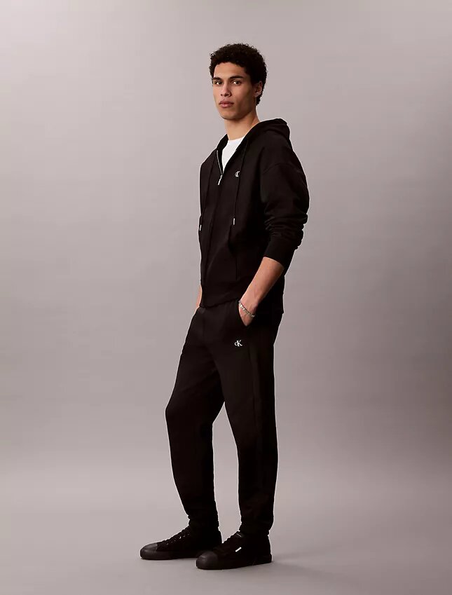 Joggingbyxor i fleece med Monogram Joggingbyxor i fleece med Monogram