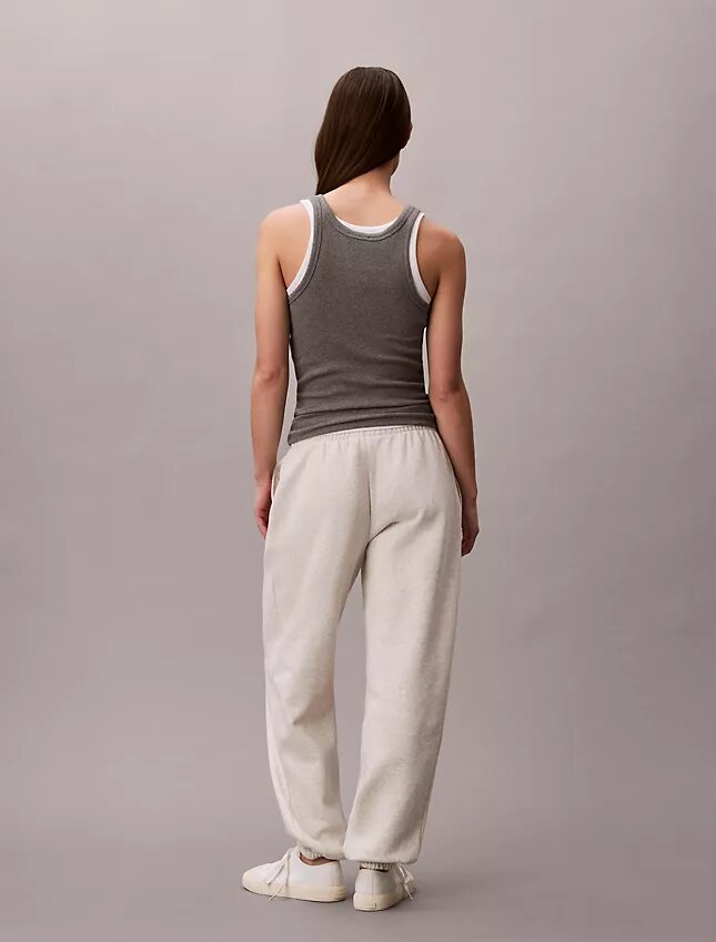 Joggingbyxor i fleece med Monogram Joggingbyxor i fleece med Monogram