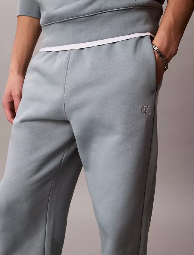 Joggingbyxor i fleece med Monogram Joggingbyxor i fleece med Monogram