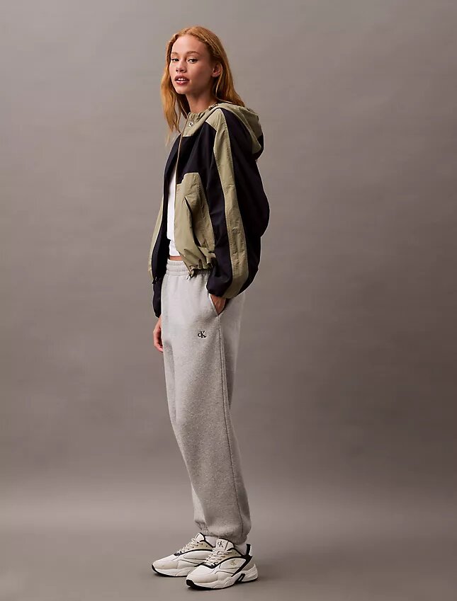 Joggingbyxor i fleece med Monogram Joggingbyxor i fleece med Monogram