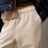 Joggingbyxor i fleece med Monogram