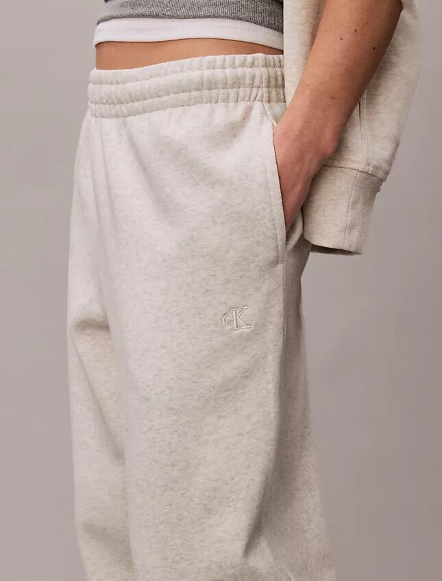 Joggingbyxor i fleece med Monogram Joggingbyxor i fleece med Monogram