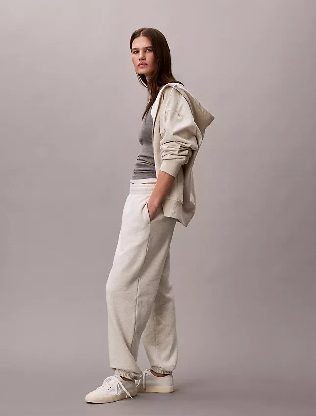 Joggingbyxor i fleece med Monogram Joggingbyxor i fleece med Monogram