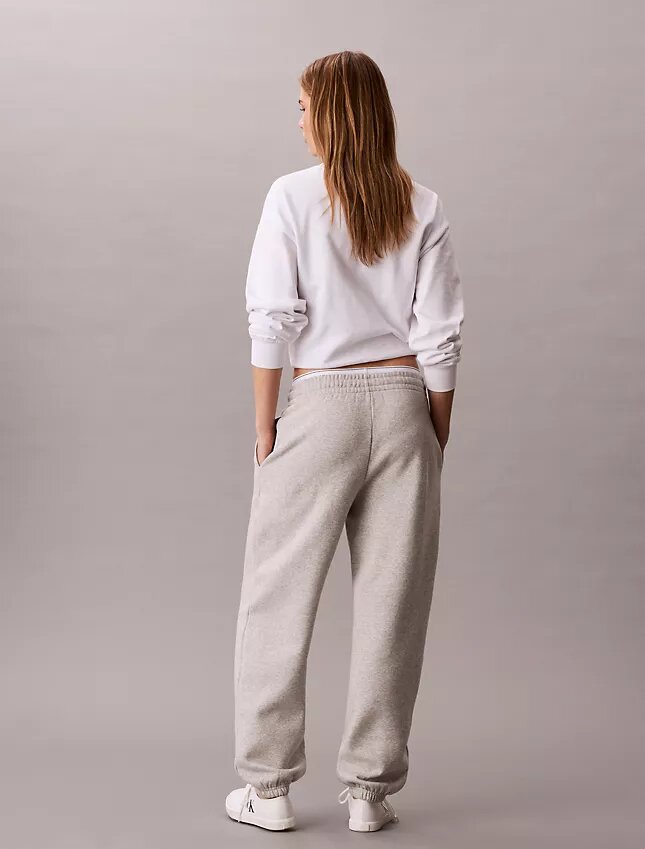 Joggingbyxor i fleece med Monogram Joggingbyxor i fleece med Monogram