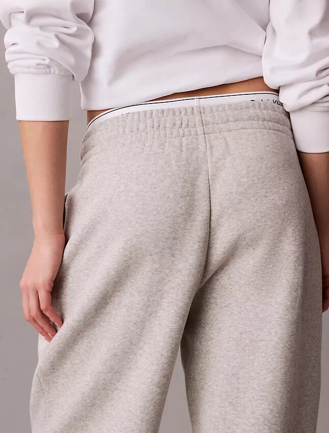 Joggingbyxor i fleece med Monogram Joggingbyxor i fleece med Monogram