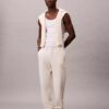 Joggingbyxor med fleece-Monogram