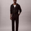 Joggingbyxor med fleece-Monogram