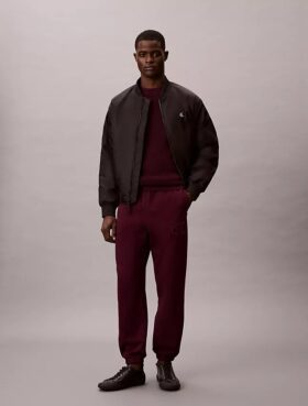 Joggingbyxor med fleece-Monogram