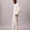 Joggingbyxor med fleece-Monogram