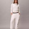 Joggingbyxor med fleece och logotryck Joggingbyxor med fleece och logotryck