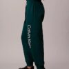Joggingbyxor med fleece och logotryck Joggingbyxor med fleece och logotryck