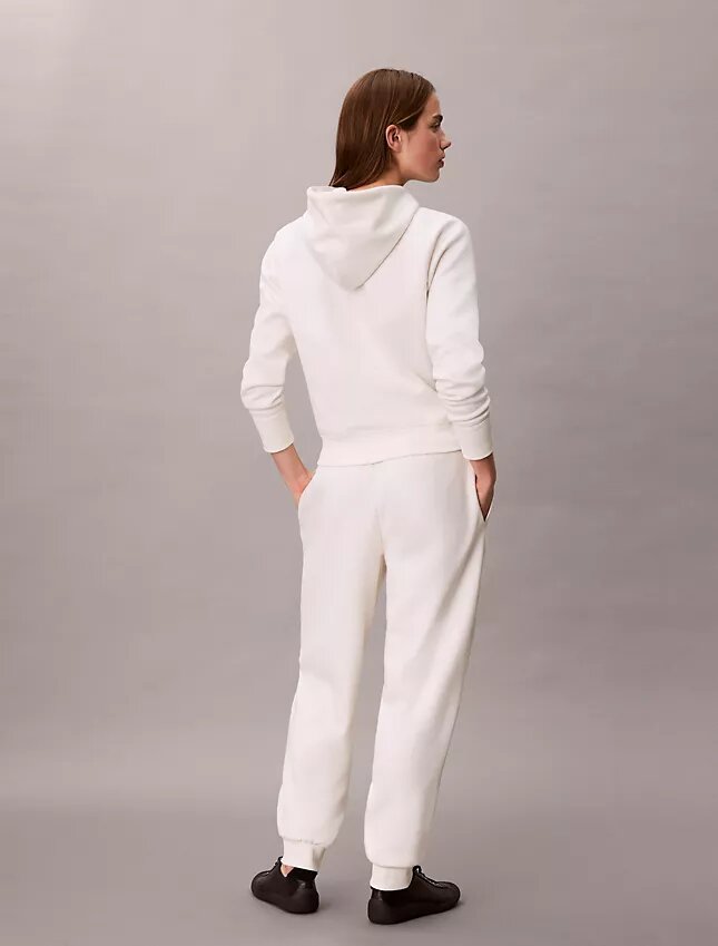 Joggingbyxor med fleece och logotryck Joggingbyxor med fleece och logotryck