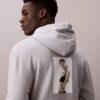 Kate Moss fleece-hoodie med tryck Kate Moss fleece-hoodie med tryck