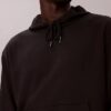 Kate Moss fleece-hoodie med tryck