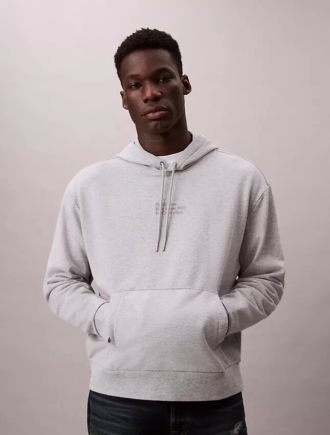 Kate Moss fleece-hoodie med tryck Kate Moss fleece-hoodie med tryck
