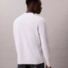 Kate Moss grafisk, avslappnad långärmad T-shirt
