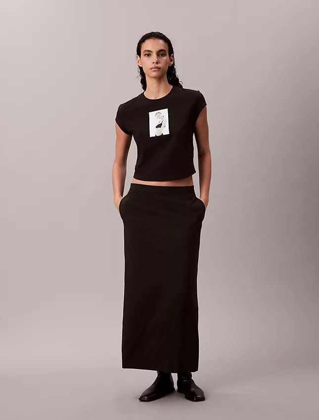 Kate Moss grafisk baby-T-shirt Kate Moss grafisk baby-T-shirt