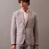 Klassisk blazer i linneblandning Klassisk blazer i linneblandning