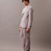 Klassisk blazer i linneblandning Klassisk blazer i linneblandning