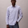 Klassisk button-down-skjorta i Cotton Stretch med ränder Klassisk button-down-skjorta i Cotton Stretch med ränder