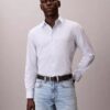 Klassisk button-down-skjorta i Cotton Stretch med ränder Klassisk button-down-skjorta i Cotton Stretch med ränder