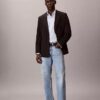 Klassisk button-down-skjorta i Cotton Stretch med ränder Klassisk button-down-skjorta i Cotton Stretch med ränder