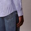 Klassisk button-down-skjorta i Cotton Stretch med ränder Klassisk button-down-skjorta i Cotton Stretch med ränder