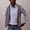 Klassisk button-down-skjorta i Cotton Stretch med ränder Klassisk button-down-skjorta i Cotton Stretch med ränder