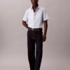 Klassisk skjorta i Cotton Stretch med knappar