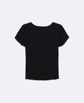 Klassisk T-shirt för flickor med New York City-logotyp