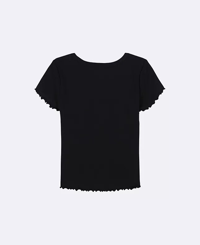 Klassisk T-shirt för flickor med New York City-logotyp Klassisk T-shirt för flickor med New York City-logotyp