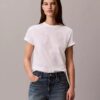 Klassisk T-shirt med blekt Monogram över hela plagget