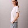 Klassisk T-shirt med Calvin-logotyp Klassisk T-shirt med Calvin-logotyp