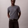 Klassisk T-shirt med cirkelformad logotyp