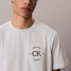 Klassisk T-shirt med cirkelformad logotyp Klassisk T-shirt med cirkelformad logotyp