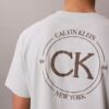Klassisk T-shirt med cirkelformad logotyp Klassisk T-shirt med cirkelformad logotyp