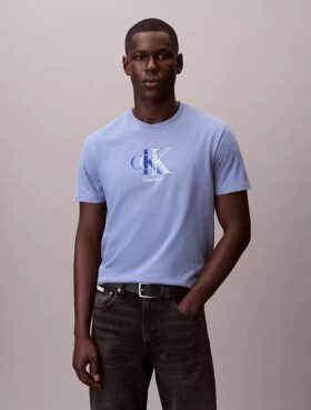 Klassisk T-shirt med dubbelt Monogram