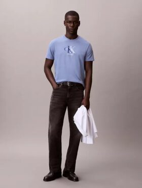 Klassisk T-shirt med dubbelt Monogram