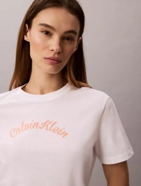 Klassisk T-shirt med filtlogotyp