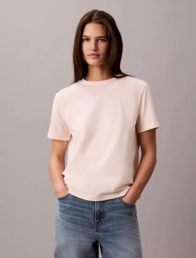 Klassisk T-shirt med filtlogotyp