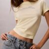 Klassisk T-shirt med filtlogotyp Klassisk T-shirt med filtlogotyp